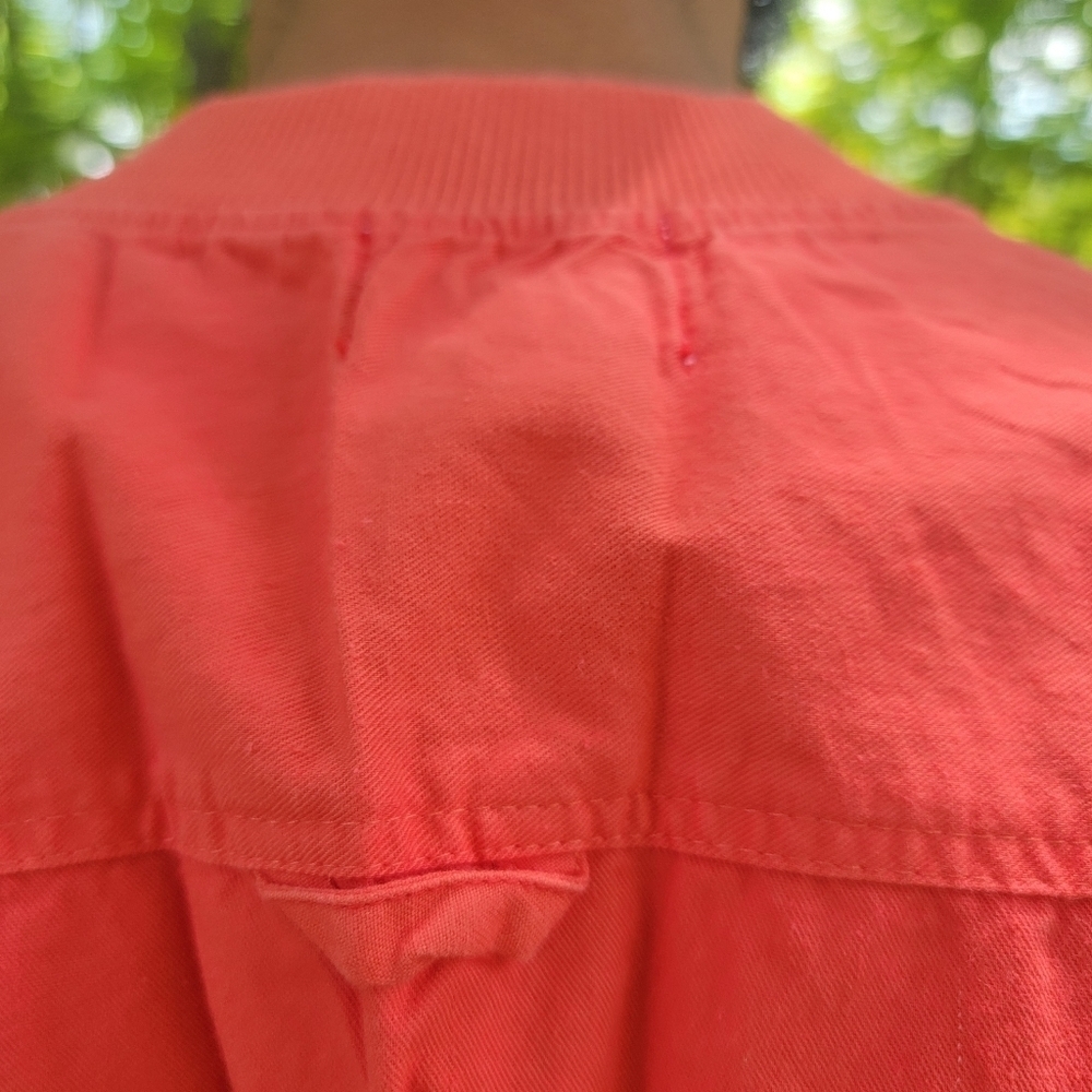 VTG 80s Bugle Boy Coral Long Sleeve Shirt‎ - Picture 5 of 5